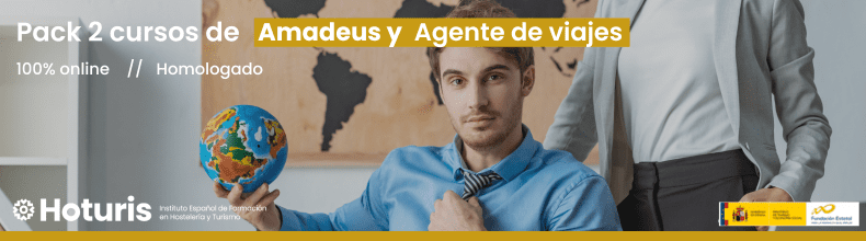 Pack 2 cursos de Amadeus y Agente de viajes