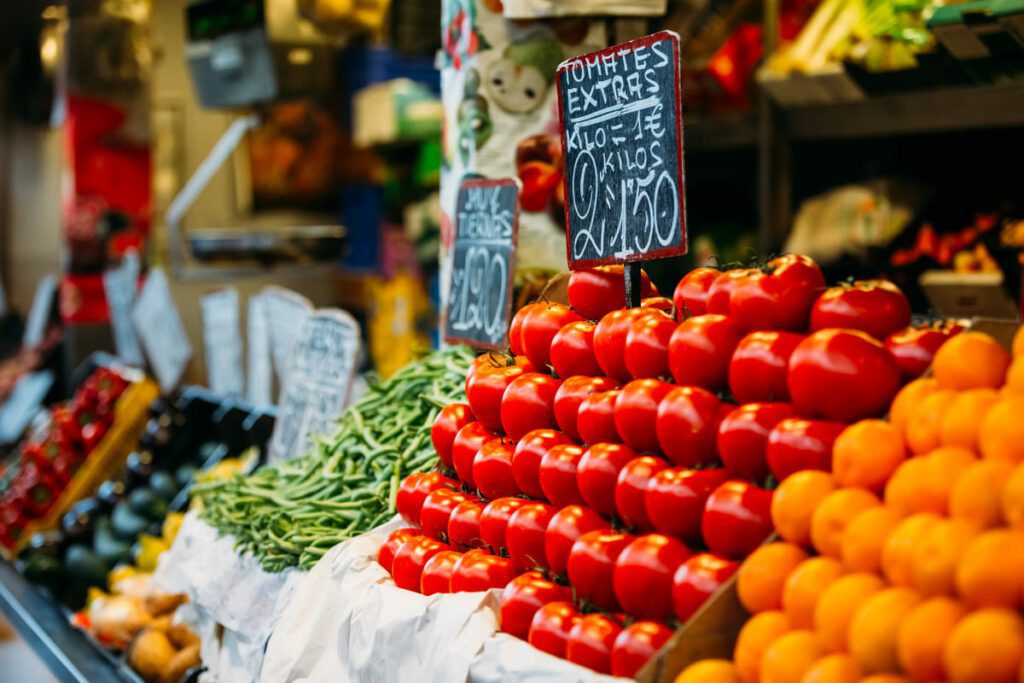 Selecciona ingredientes de origen local y sostenible