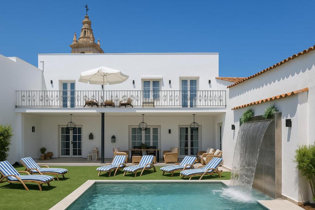 Detalle de habitación de lujo, ilustrando uno de los lugares más exclusivos donde puede trabajar una gobernanta de hotel.