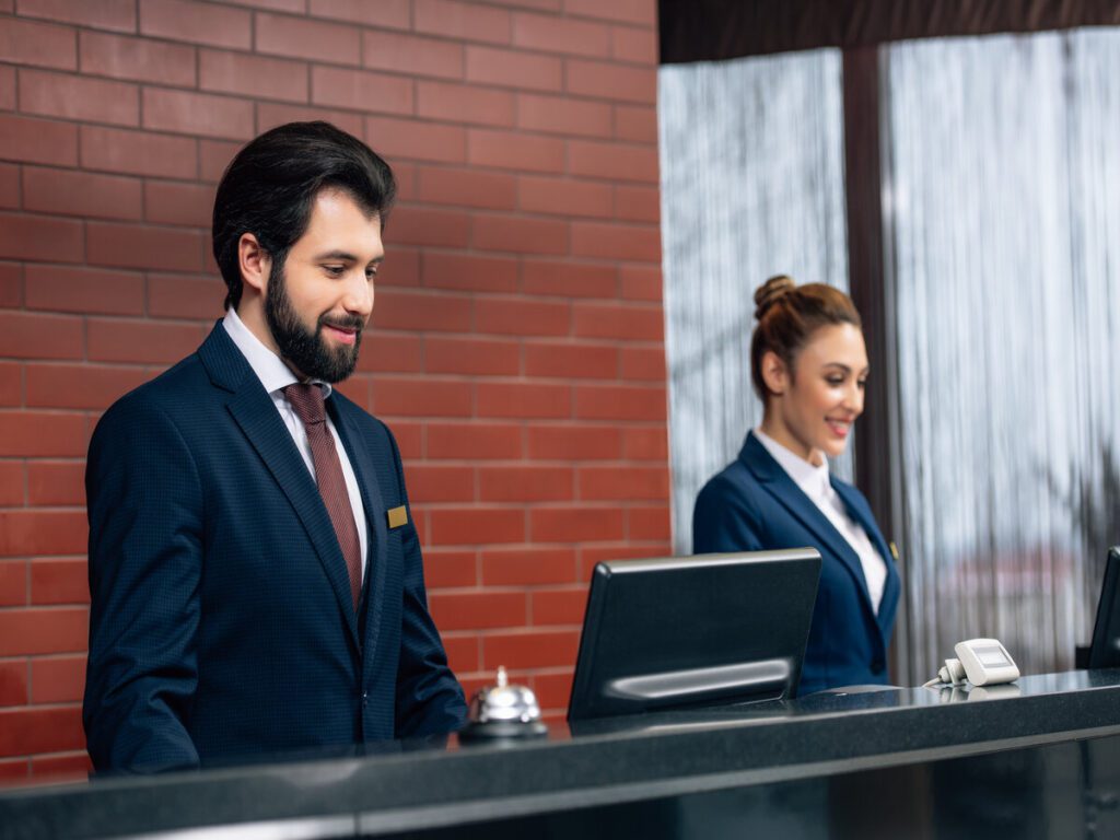 Recepcionista de hotel