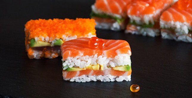 Cuáles son las principales variedades de sushi, oshi